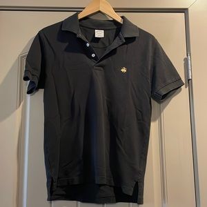 Brooks Brothers Slim-Fit Black Performance Polo